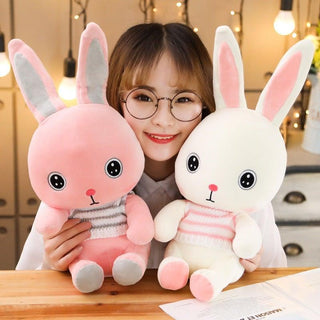 Lovey Dovey Bunny Rabbit Plushies Stuffed Animals - Plushie Depot