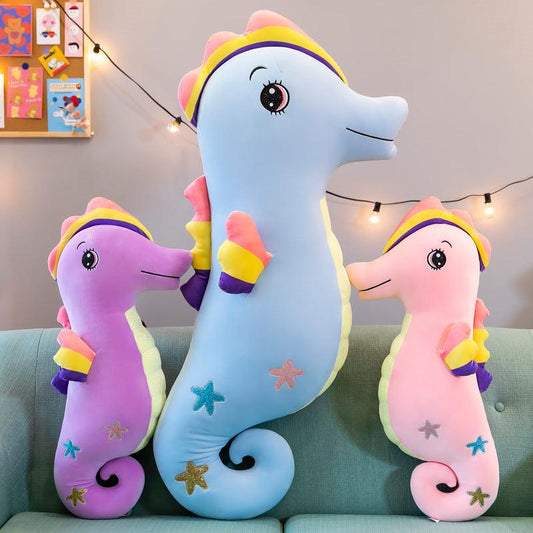 Cute Colorful Seahorse Plush Toys Stuffed Animals Plushie Depot