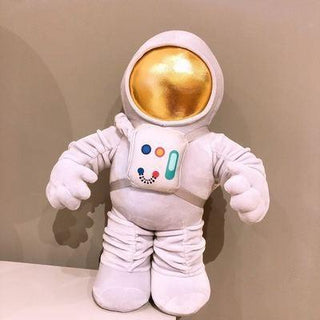 Astronaut plush toy doll Grey backpack Plushie Depot