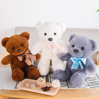 Lovely Sitting Teddy Bear Plush Toys - Plushie Depot