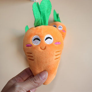 Stuffed Carrot Plushy Orange - Plushie Depot