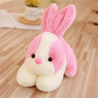 Kawaii Stumbling Rabbit Plush Toys pink Stuffed Toys - Plushie Depot