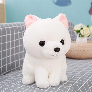 Cute Long Tail Fox Plush Toy white Plushie Depot
