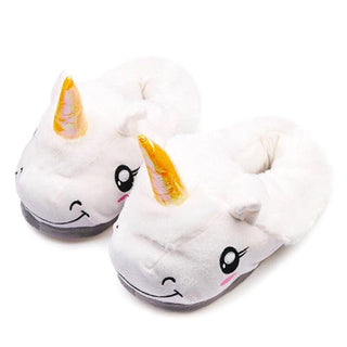 Pretty & Cutesy Unicorn Slippers - Plushie Depot