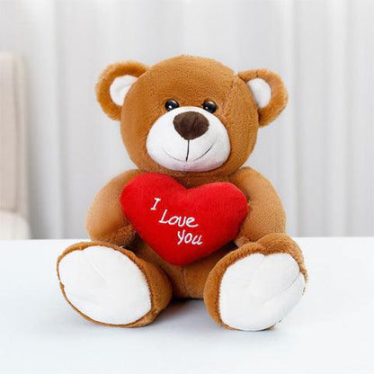 Cute Cartoon Hug Bear With Bow Tie and Hearts Bear Plush Doll Teddy bears Plushie Depot