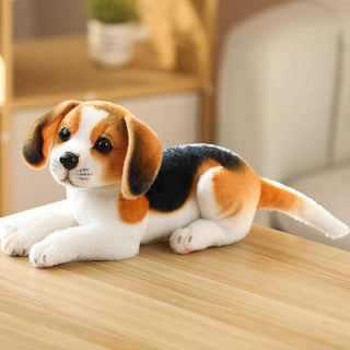 Cute Lifelike Dog Stuffed Animals 12" 2 Plushie Depot