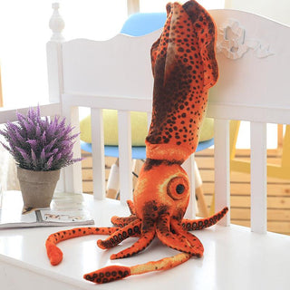 Calamari Squid Soft Stuffed Plush Toy Plushie Depot