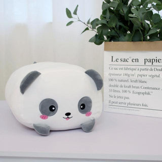 Small Chunky Animal Plushies 9" panda Pillow Plushie Depot