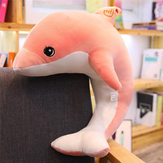 Dolphin plush toy Pink Plushie Depot