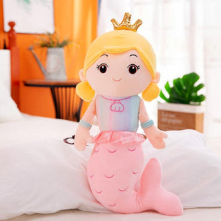 15" - 39" Mermaid Princess Plush toys Light pink Plushie Depot