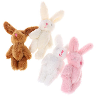 Soft Mini Joint Rabbit Plush Toys Plushie Depot