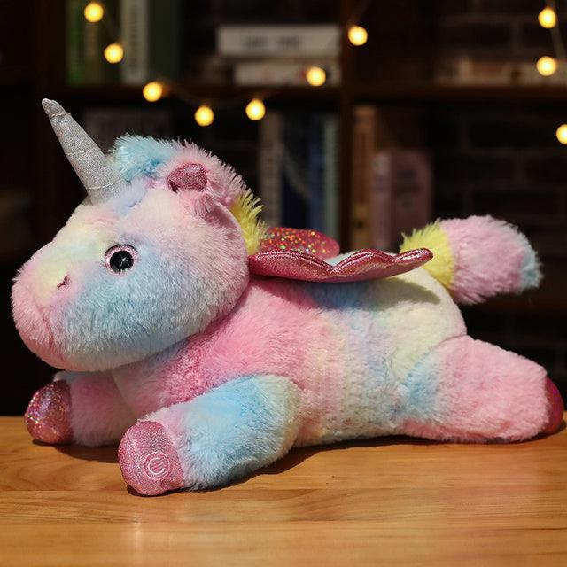 Glowing Wings Unicorn Plushie – Plushie Depot