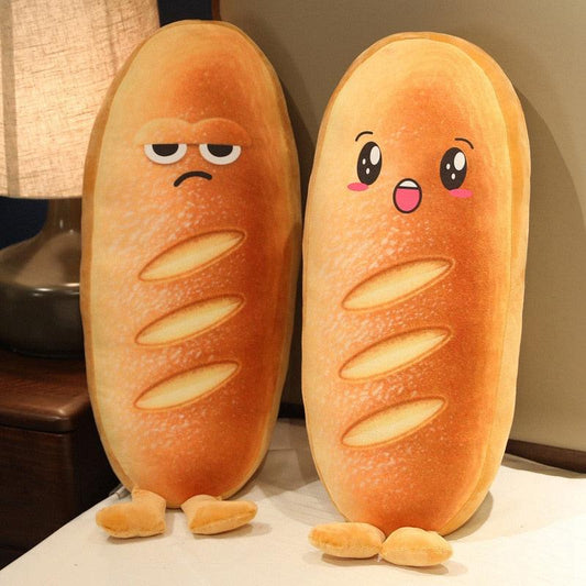 Kawaii Emotional Bread and Toast Plush Pillows Stuffed Toys Plushie Depot