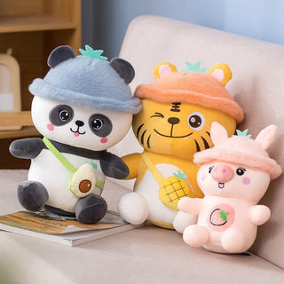Cute Panda and Tiger Plush Stuffed Animals - Plushie Depot