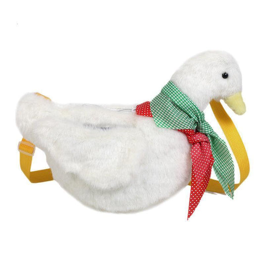 Cute Plush Duck Shoulder Bag