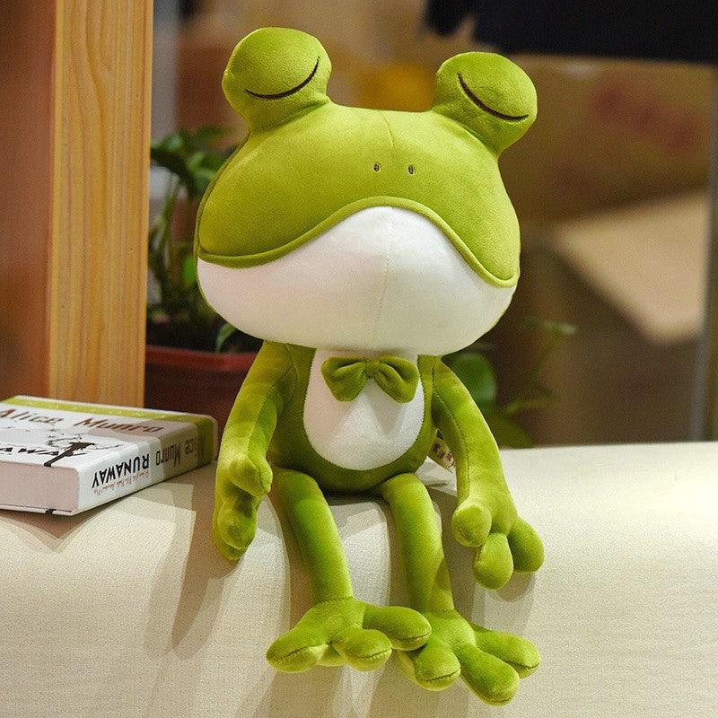 Soft Frog Plush Toy Doll Is Cute And Super Cute Plushie Depot