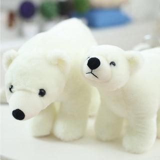 White Polar Bear Plush Toy Stuffed Toys - Plushie Depot