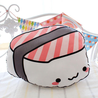 Cute Sushi Salmon Rice Ball Plush Toys Rice 45x40cm - Plushie Depot