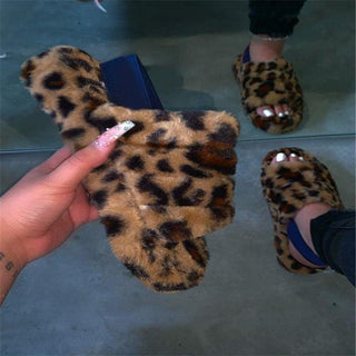 Plus size thick bottom plush slippers Plushie Depot