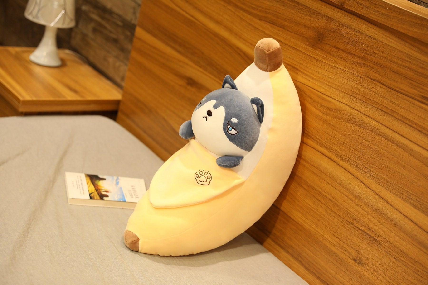 Creative Peeling Banana Piggy Plush Toy D Plushie Depot