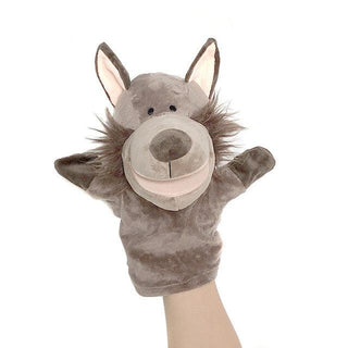 Educational Soft Animal Finger Puppets Wolf Plushie Depot