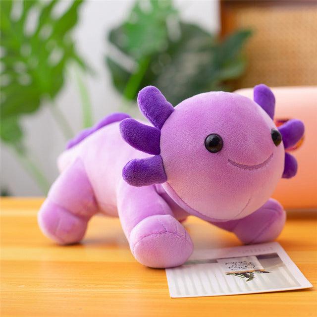 Adorable Axolotl Stuffed Animal Plush Toys Purple Stuffed Animals Plushie Depot