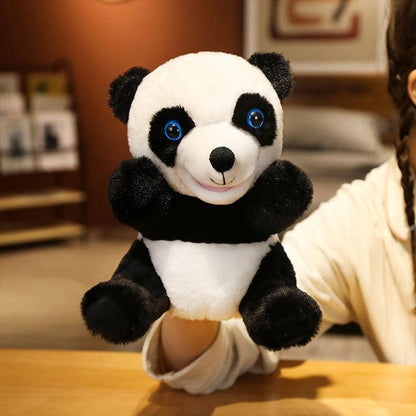 Absolutely Adorable Baby Animal Hand Puppets Panda Hand Puppets - Plushie Depot