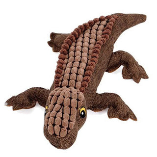 Crocodile Dog Toy w/ Sound Plushie Depot