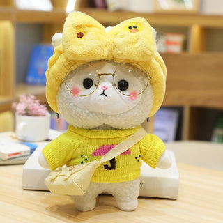 Cho Kawaii Baby Sheep In Various Cute Outfits Plush Toy - Plushie Depot