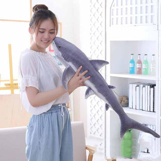 Big Imitation shark doll plush toy Plushie Depot