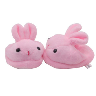 Creative Cute Children's Doll Plush Bunny Slippers Slippers - Plushie Depot