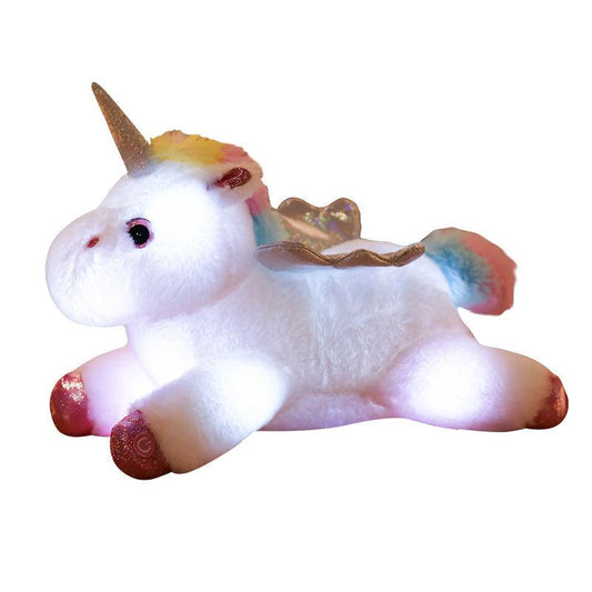 Cute Light Up Unicorn Plush Toy Stuffed Animals Plushie Depot