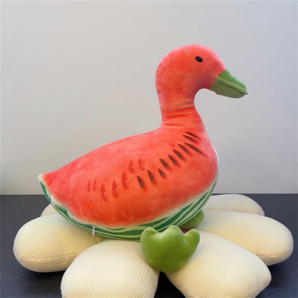Watermelon Duck Plush Toy Default Title Plushie Depot