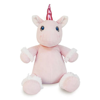 12" Soothing Pink Unicorn Plush Toy Doll Pink Plushie Depot