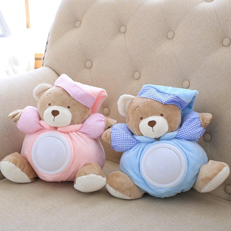 12" Cute Teddy Bear Musical Light Stuffed Animal Appease Baby Toys Teddy bears Plushie Depot