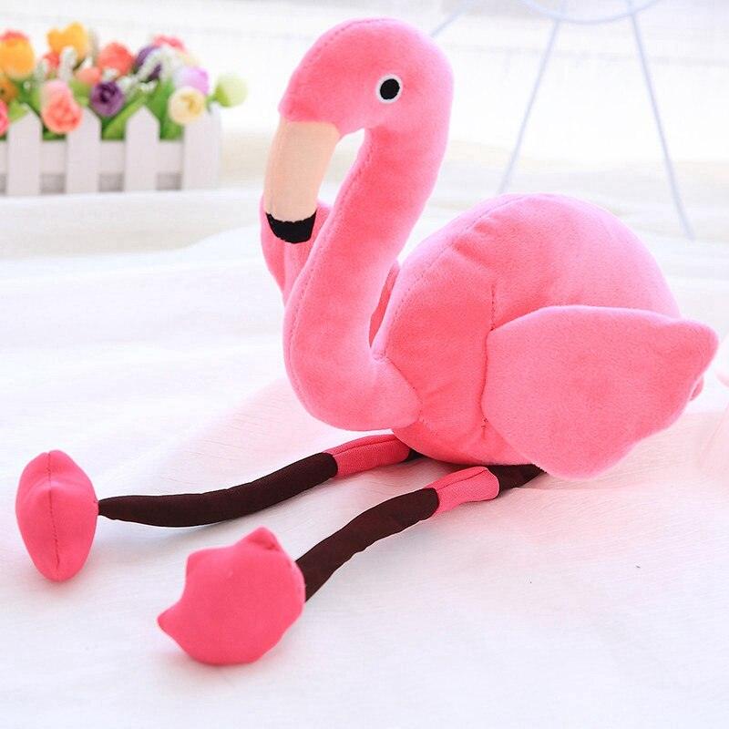 Colorful Cute Flamingo Plush Toys 17" 2 Stuffed Animals Plushie Depot