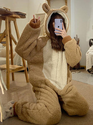 Happy Bear Plush Pajamas - Plushie Depot