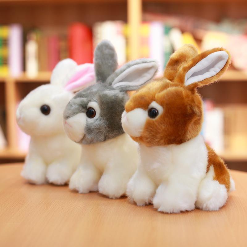 Simulation rabbit plush toy Plushie Depot