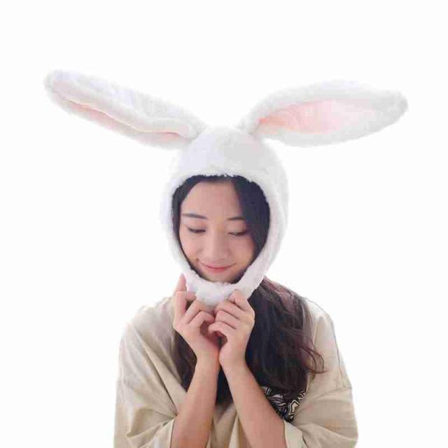 Cute Plush Rabbit Bunny Ears Hat A Hats Plushie Depot