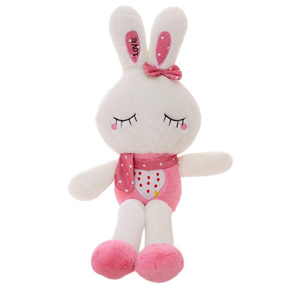 31" Giant Pink Peepy Bunny Plushie Pink 31" / 80cm Eyes close Stuffed Animals Plushie Depot