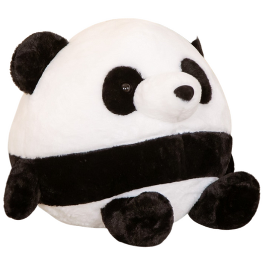 Chubby Round Giant Panda Bear Plushie Stuffed Animals Plushie Depot