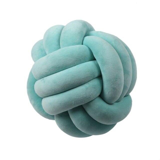Soft Knot Ball Cushions, Stuffed Pillow Balls 04 - Plushie Depot