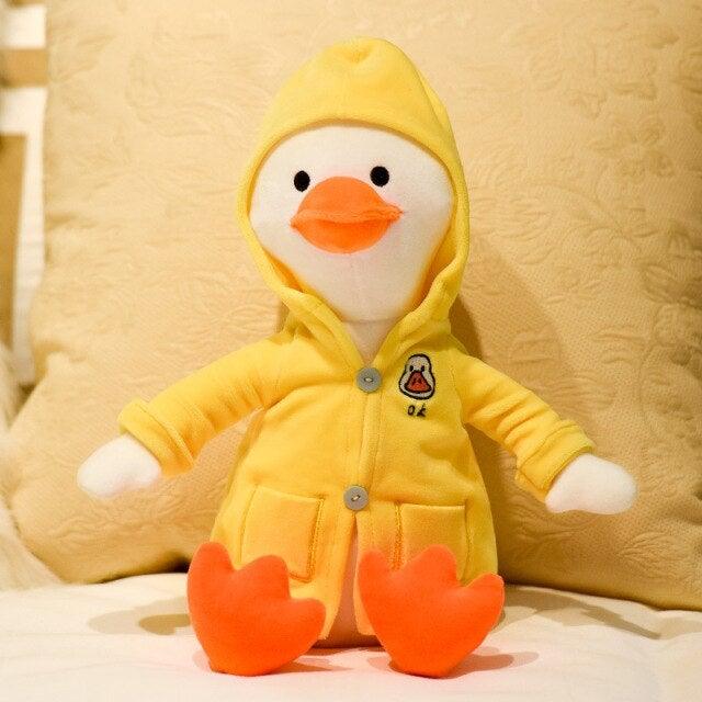 Duck With Removable Jacket 15” Type4 China Stuffed Animals - Plushie Depot