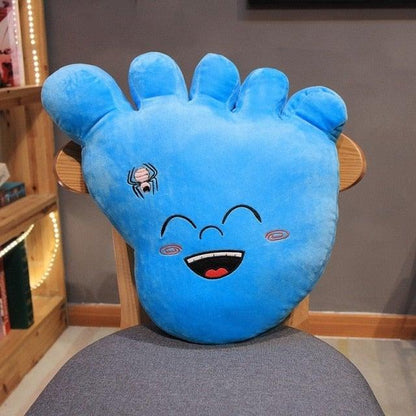 Friendly Giant Foot Pal Blue Stuffed Toys - Plushie Depot