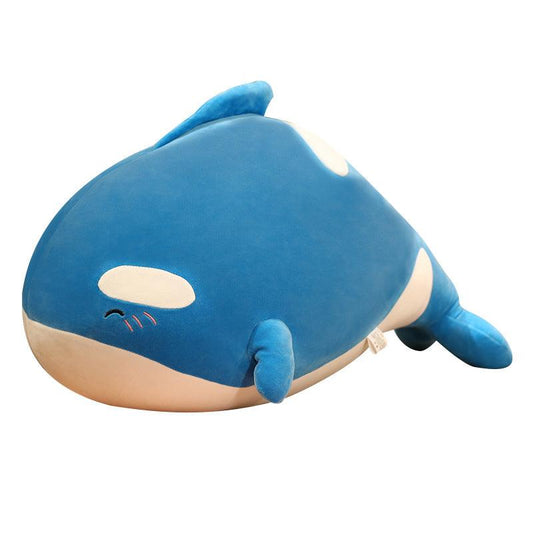 Cute Stuffed Blue Whale Plush Toy Plushie Depot