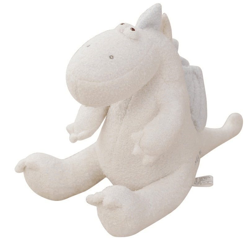 Kawaii White Flying Dragon Stuffed Animals - Plushie Depot