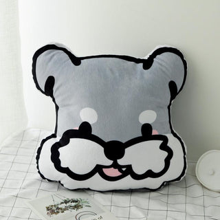 Corgi, Shiba Inu, Husky, Schnauzer Dog Plush Pillows - Plushie Depot