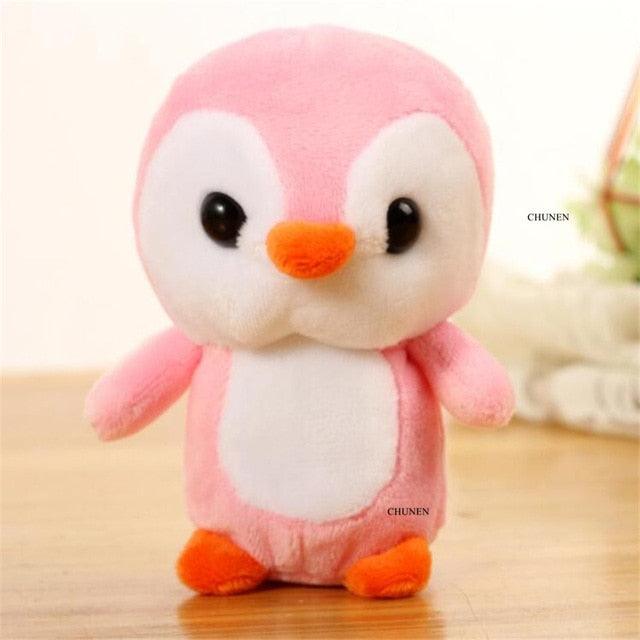 Super Kawaii 10CM Stuffed Plush Penguin Toy Pink - Plushie Depot