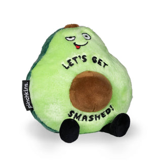 Punchkins - "Let's Get Smashed" Plush Drunk Avocado Stuffed Animals - Plushie Depot