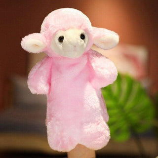 Animal Hand Puppets sheep 10” Stuffed Toys - Plushie Depot